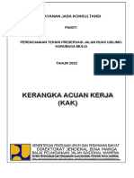 KAK PERENCANAAN TEKNIS PRESERVASI JALAN RUAS USILIMOKARUBAGAMULIA Add 1