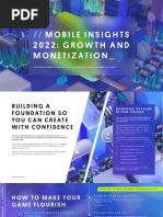 Mobile Insights, Growth and Monetization 2022