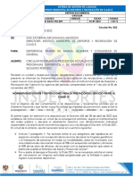 Circular Inscripciones Segundo Periodo 2022