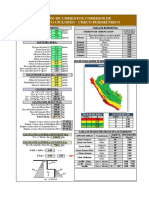 Plantilla de Excel de Diseno de Cimientos Corridos de Con Ciclopeo y Cerco Perimetrico