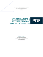 Examen Parcial de Interpretacion y Produccion de Texto