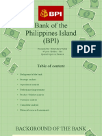 BPI's Strategic Priorities and Operational Analysis