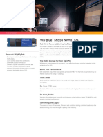 Product Brief WD Blue sn550 Nvme SSD