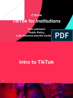 TikTok Best Practices For Institutions