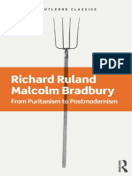 From Puritanism To Postmodernism - A History of American Literature, by Ruland and Bradbury