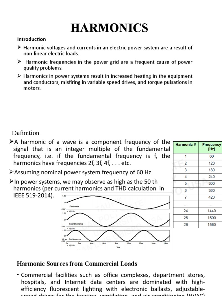Harmonics 6 PDF Power Inverter Rectifier