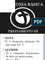 04 - Treinamento III - Harmonia - Parte1