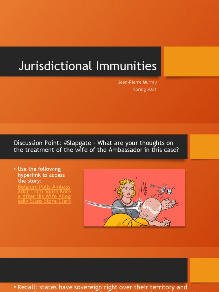 7 Jurisdictional Immunities 20202021 (1) PDF Sovereign Immunity