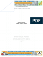 AA2 Evidencia Valores Organizacionales - PDF Free Download