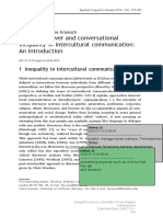 Pages From 2016 - Symbolic Power and Conversational Inequality in Intercultural Communication-An Introduction