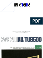 Hfe Sansui Au Tu-9500 Brochure
