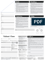 Valiant Ones 1.3 - Sheets - Callings and Pact