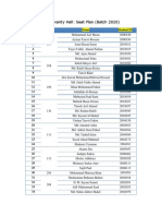 Seat Plan - Batch 2020 - Final Version