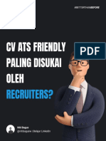 CV ATS Paling Disukai Oleh Recruiters