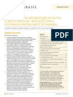 Monitoramento Da Implementação Da Política Climática Brasileira - Juliana Speranza