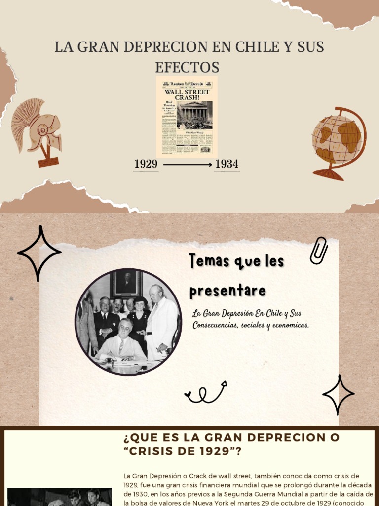El Impacto de La Crisis de 1929 en Chile | Descargar gratis PDF | Gran ...