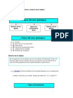 Diéresis y síntesis de los tejidos quirúrgicos