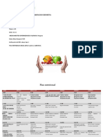 Plan nutricional personalizado para bajar el IMC a 27.5