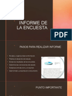 Informe de La Encuesta