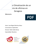 Proyecto Climatización de Un Edificio en Zaragoza