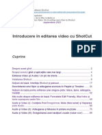 Introducere in Editarea Video Cu ShotCut