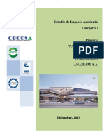 Estudio de Impacto Ambiental, Categoría I