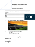 Calculo Del Numero de Paneles Fotovoltaicos