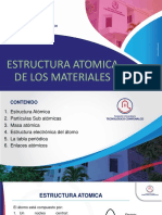 Estructura Atomica de Los Materiales Iip 2022
