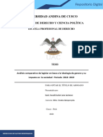 Ronald León 2020. Análisis comparativo de legislar en base a la ideología de género