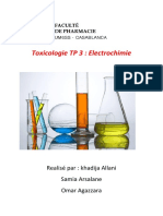 Toxicologie TP 3