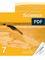 Cambridge Checkpoint Science For Grade 7-1