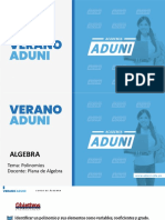 Verano Aduni Álgebra Semana 4