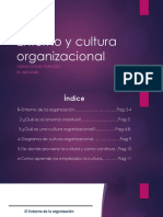 Entorno y Cultura Organizacional