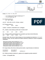 Examen 1 Trimestral de Segundo