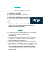 Características Del Emprendedor