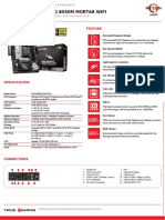 Msi Mag b550m Mortar Wifi Datasheet