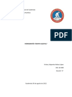 TERAPIA GESTALT Tarea Semana 8