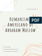 Humanismo Americano de Abraham Maslow