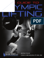 Free Guide To Olympic Lifting by Critical