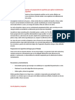 Selección de Piquetas y Rasquetas en La Preparación de Superficies para Aplicar Recubrimientos Mencionando Medidas de Seguridad HOMERO TERMINADO