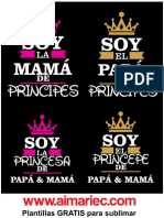 Mamá Papá Principe Princesa