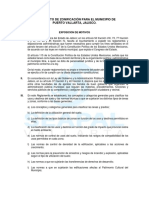 Reglamento de Zonificacion para El Municipio de Puerto Vallarta