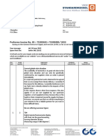 Proforma Invoice No. 85 - 72200183 + 72200408 / 2022: Your Message: Dd. 30 June 2022 Spare Parts For: Boiler SKG 21611