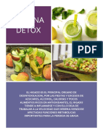 Semana Detox Reto Enero