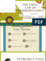 First Law of Thermodynamics