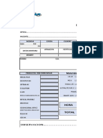 Pedido de lentes correctivos