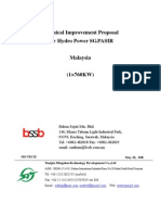 Technical Improvement Proposal For Hydro Power SG - Pasir Malaysia Final