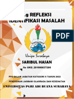 1.g Refleksi Identifikasi Masalah 201900637200 Saribul Hasan