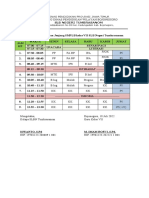 kELAS VII Jadwal Pembelajaran SLBN Tumbrasanom