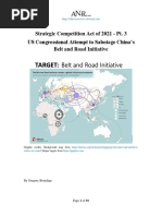 Strategic Competition Act of 2021 - Pt. 3 Target Belt and Road Initiative